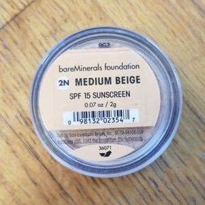 BareMinerals foundation SPF 15 Medium Beige 2N